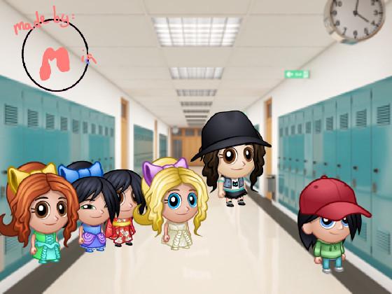 High School Corridor 1