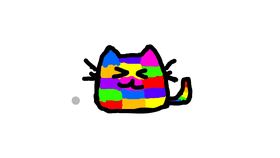 rainbow cat