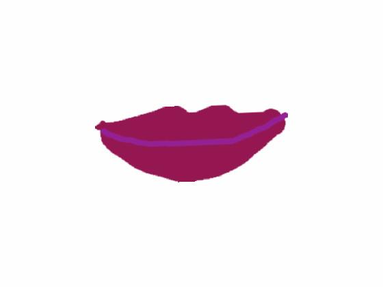 How I draw lips