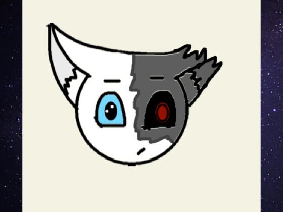 Robot Wolf Drawing