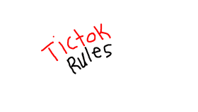 Tiktok Rules