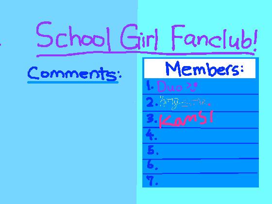 School Girl Fanclub  1