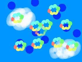 ♡︎Draw Rainbow Clouds♡︎