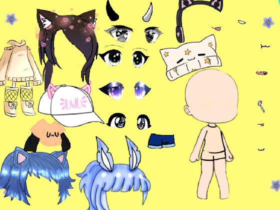 Gacha life dressup 1