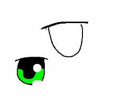 this is how to draw anime eye