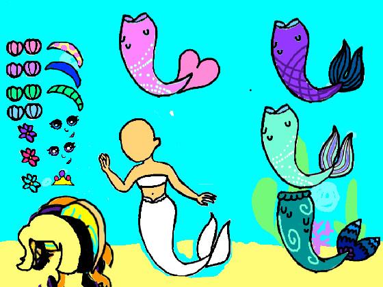 💧mermaid dressup💧 1