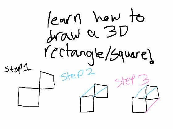 3D rectangle/square