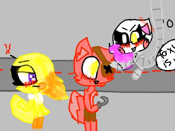 foxy x chica or mangle 1