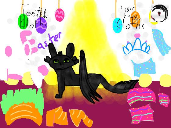 Toothless/Lightflury Dress Up