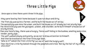 The Three Little Pigs