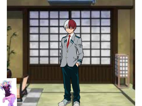 Shoto Todoroki says hi and stuff.