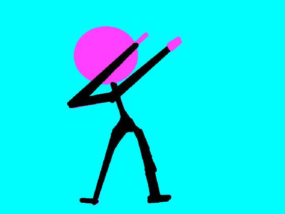 Dabing stick man