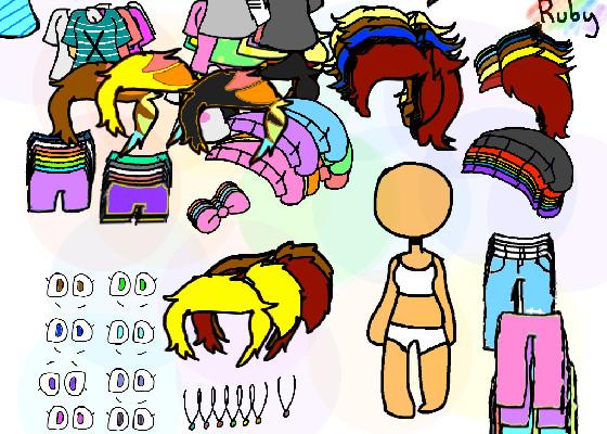 dressup! : for girls: 1