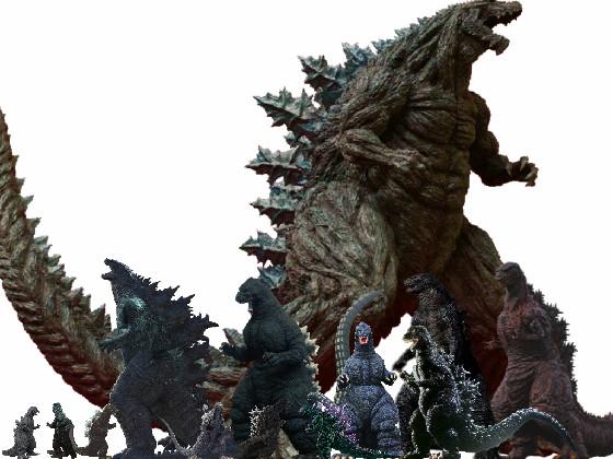 godzilla size comparisan