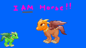 I AM Horse. (Flashing Lights Warning)