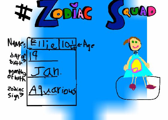 #Zodiac Squad Sign-ups 1