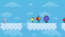 Defeat Peep in Plataformer