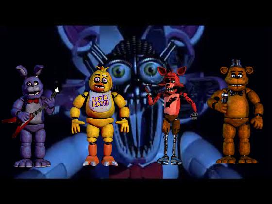 tap the fnaf animatronics for jump scares 1 2