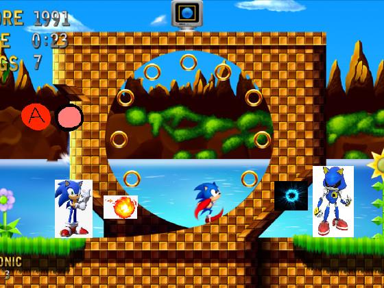 Sonic vs metal sonic 1