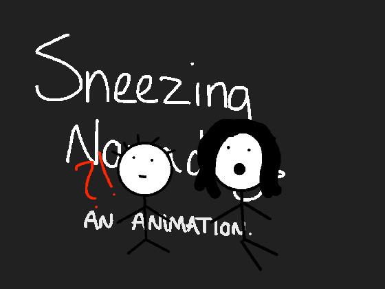 Sneezing Nowadays - Animation