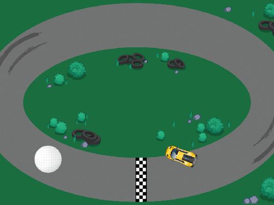 Car racing game