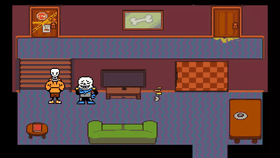 underswap sans and papyurs