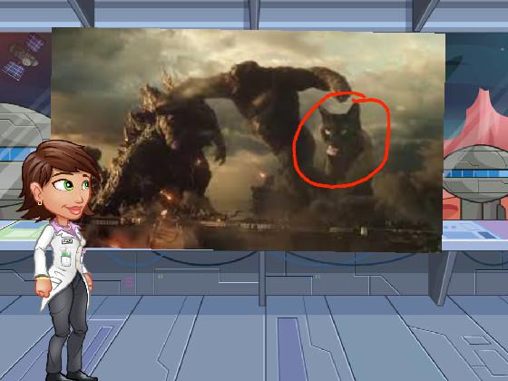 CAT IN GODZILLA VS KONG