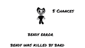 Bendy Error (SCARY)