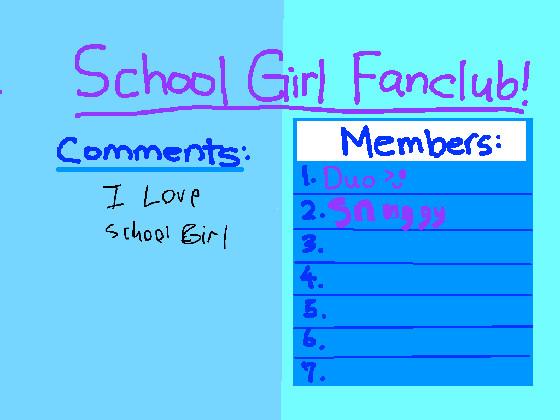 School Girl Fanclub 1