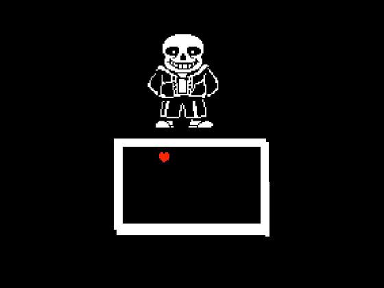 Sans fight