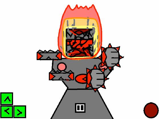 Hard Robot Boss Battle! 