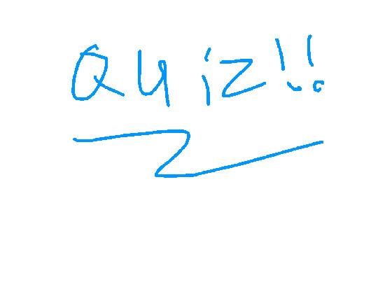 world quiz!