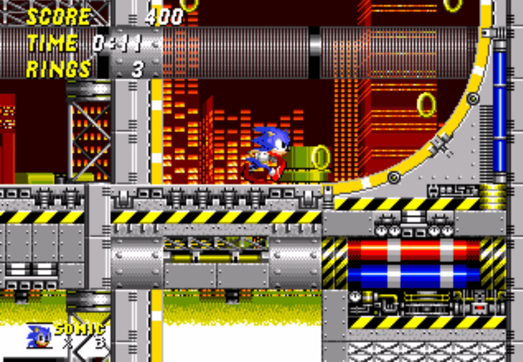 Platformer parkour sonic 1