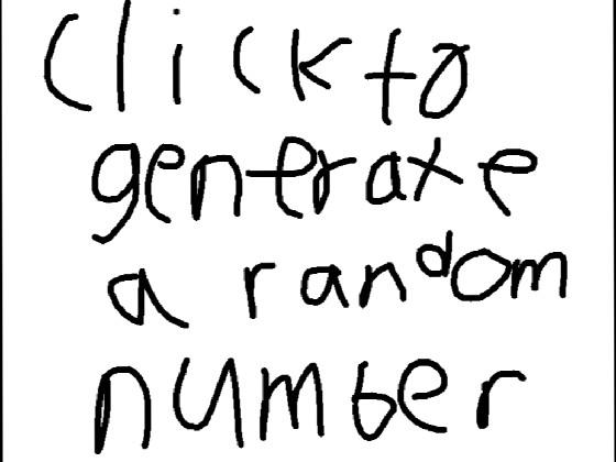 Number Generator