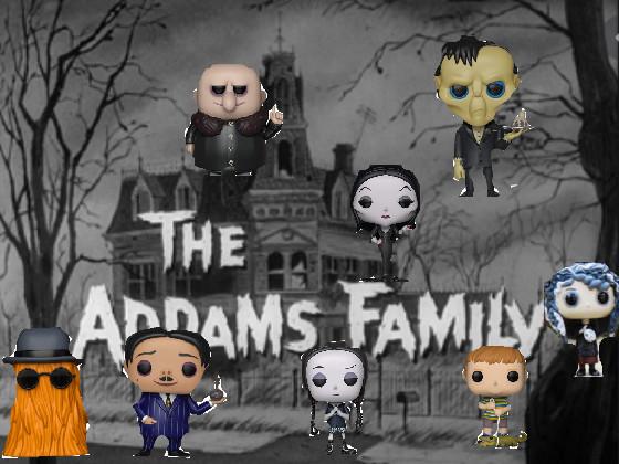  The Addams family funko