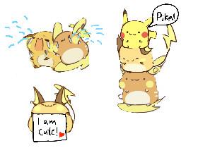 raichu cute moments