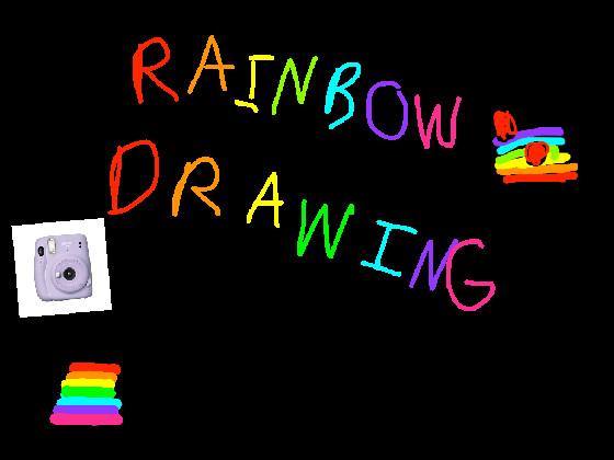 rainbow drawing 1