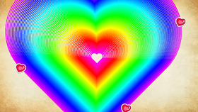 Rainbow Hearts