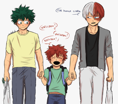 Izuku And Todoroki