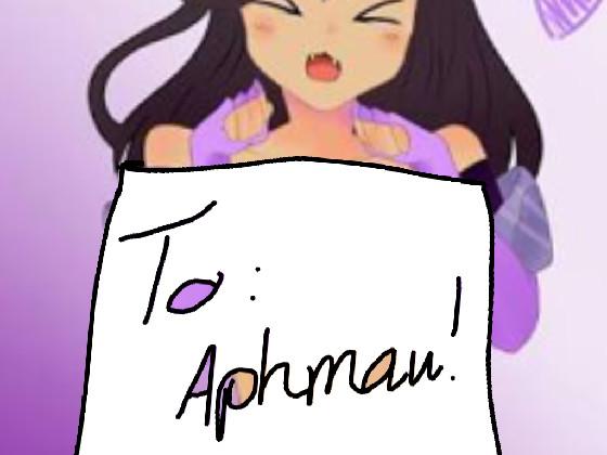 Talk To Aphmau! 1