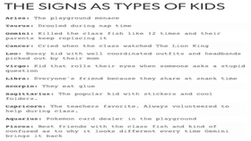 zodiac signs XD