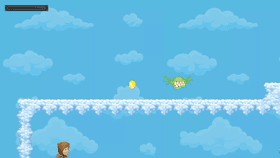 Platformer With Clouds 3