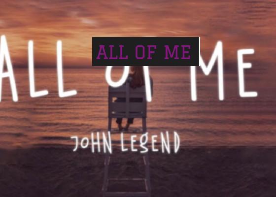 ALL OF ME john legend