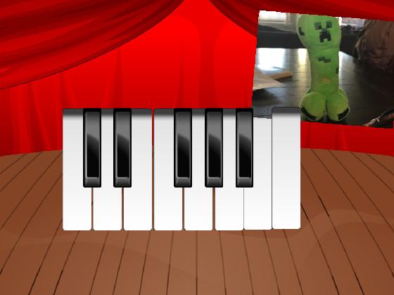 piano with creeper