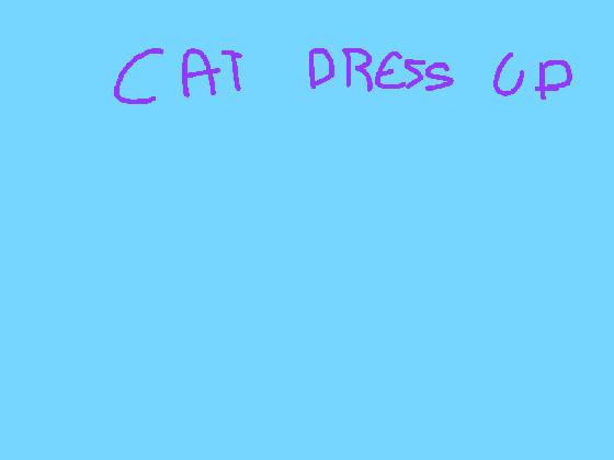 cat dress up