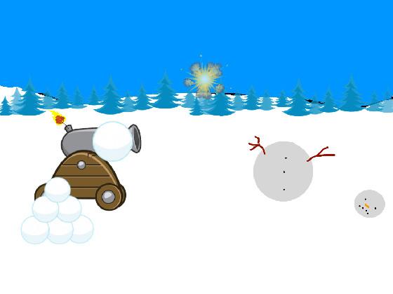 Snow ball cannon 1