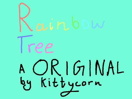 Rainbow tree by KITTYCORN