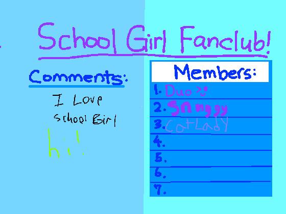 School Girl Fanclub 1 1