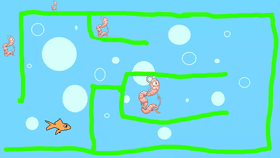 fish maze