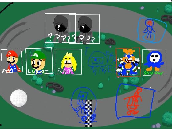 mario race stars! 1